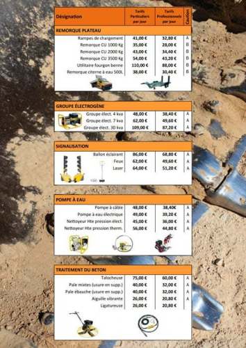 ✔️Tarifs locations TP Service  page 5